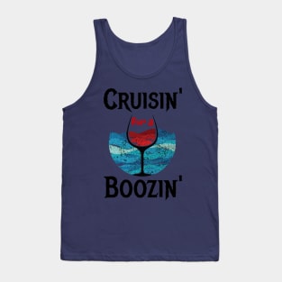 Cruisin' For A Boozin' Cruise Ship Tshirt Tank Top